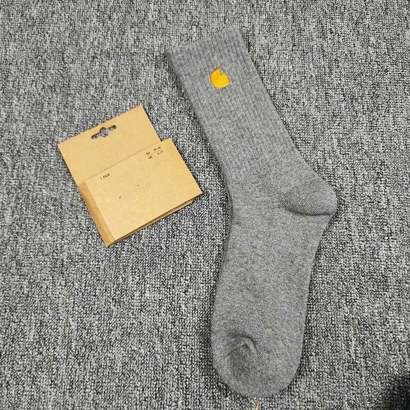 A pair of male macaron embryo sports socks with thick soles for outdoor use; Medium calcium socks W250217