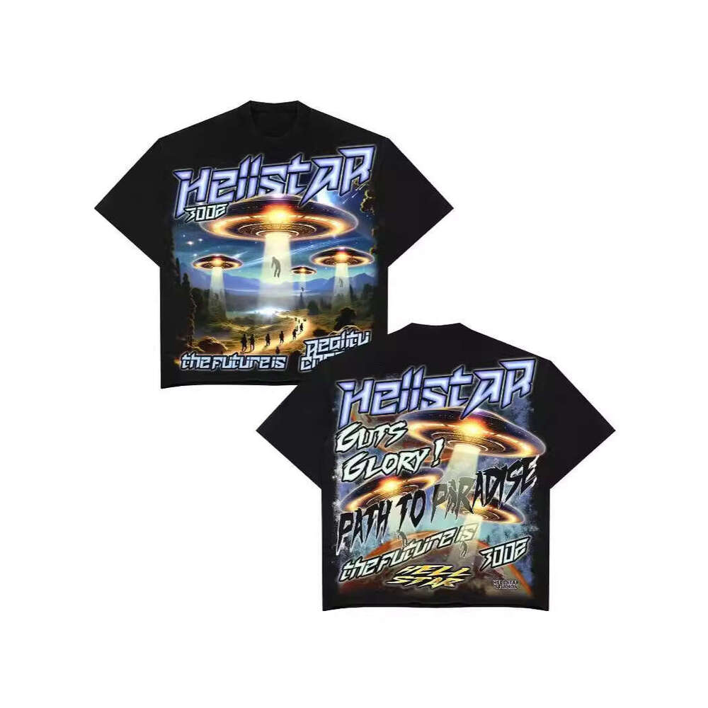 Summer New Harajuku Style Hip Hop Anime Printed Men's and Women's Loose Casual Short Sleeves