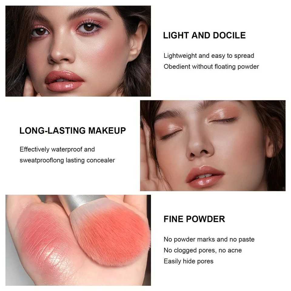 12-Color Iron Box Concealer Blush Palette Matte Highlighter Contour Makeup Palette Creamy All-in-one Palette Face CosmeticsXJ250217