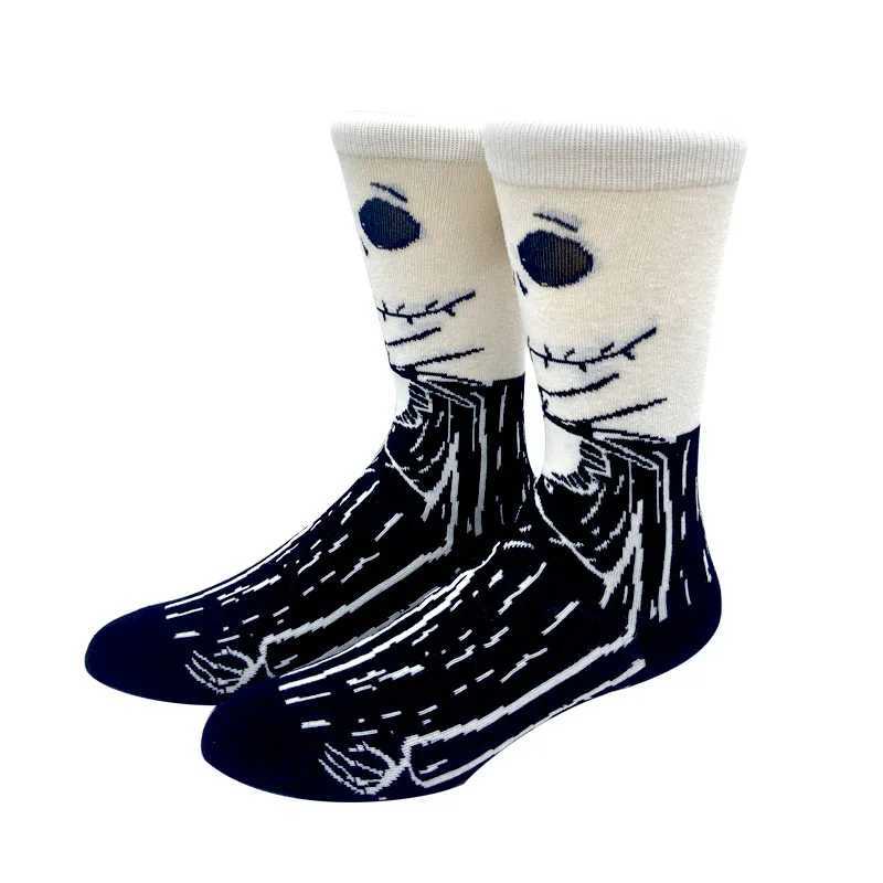2025 New Anime Fashion Mens Long Socks Knee High Couple Role Playing Socks Personalized Hip Hop Harajuku Womens Funny Socks W250217