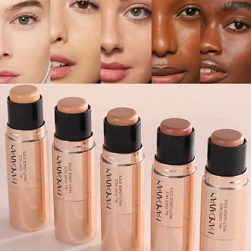 One double head bronze contour stick makeup light shadow lasting matte concealer bright contourW250217