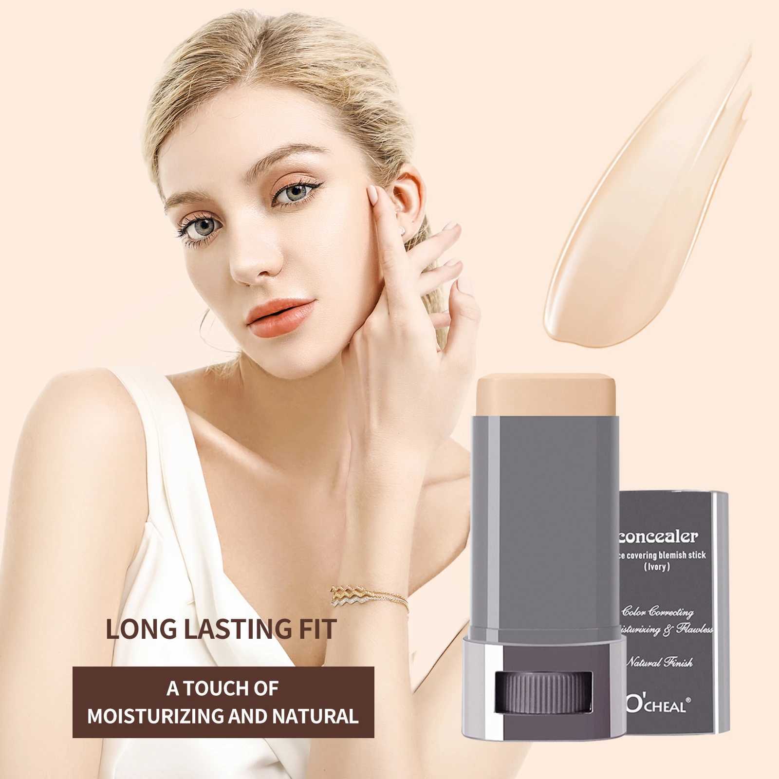 Ocheal Face Foundation Contour Stick Long-wear Lightweight Brighten Stick Face Concealer Blemish Contouring Beauty MakeupXJ250217