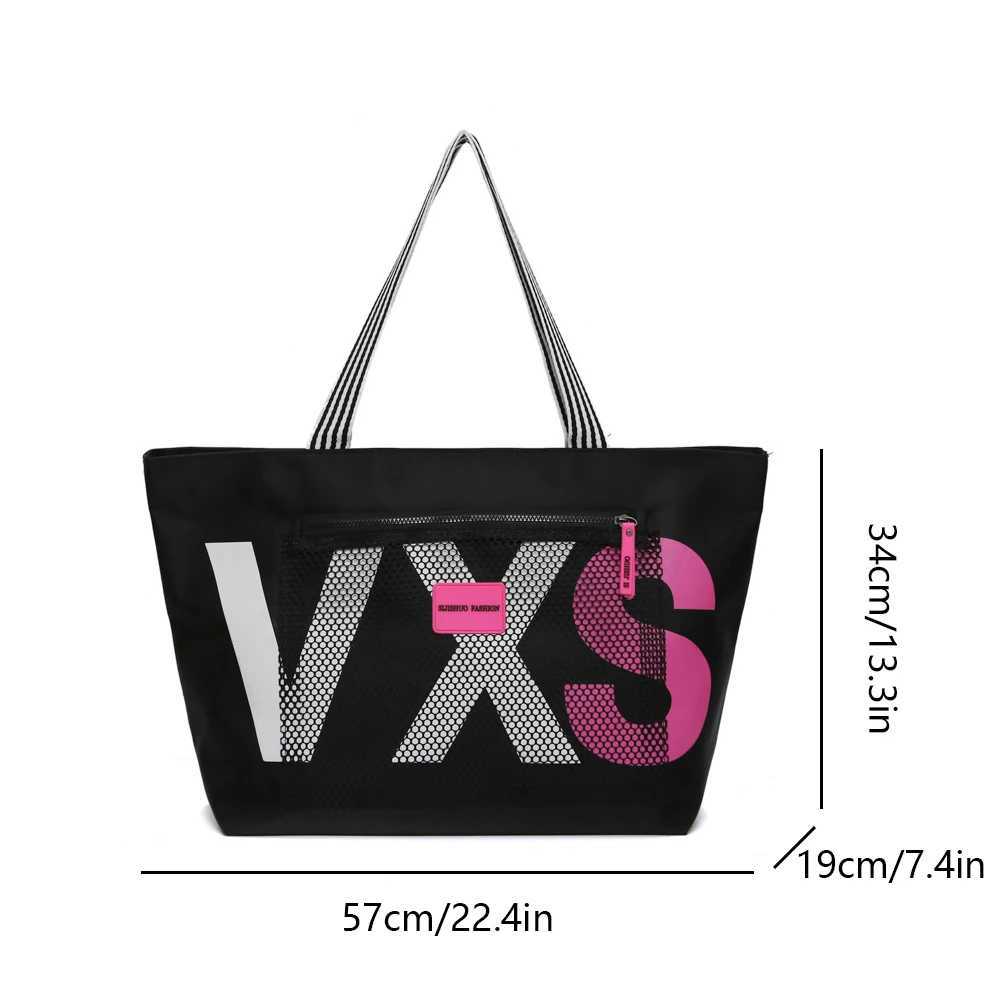 Fashionable shoulder bag waterproof handbag beach bag large capacity womens travel shopping bag suitable for daily travel - ll Y250213