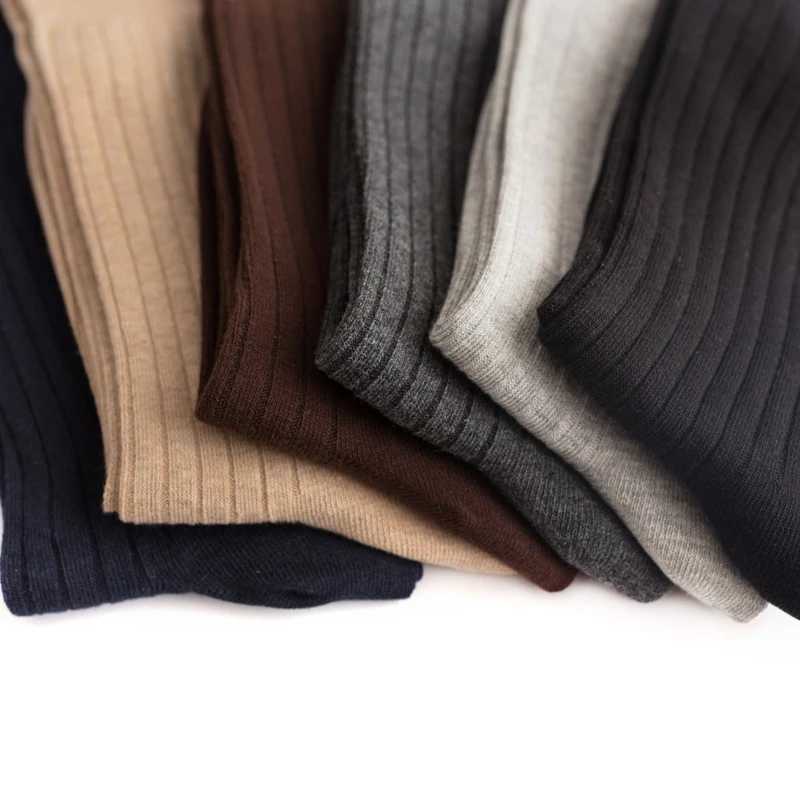 Man Long Socks Plus Combed Cotton Striped Business BreathableDeodorant Party Dress Large Size Formal Socks Gentleman EU45-50 W250217