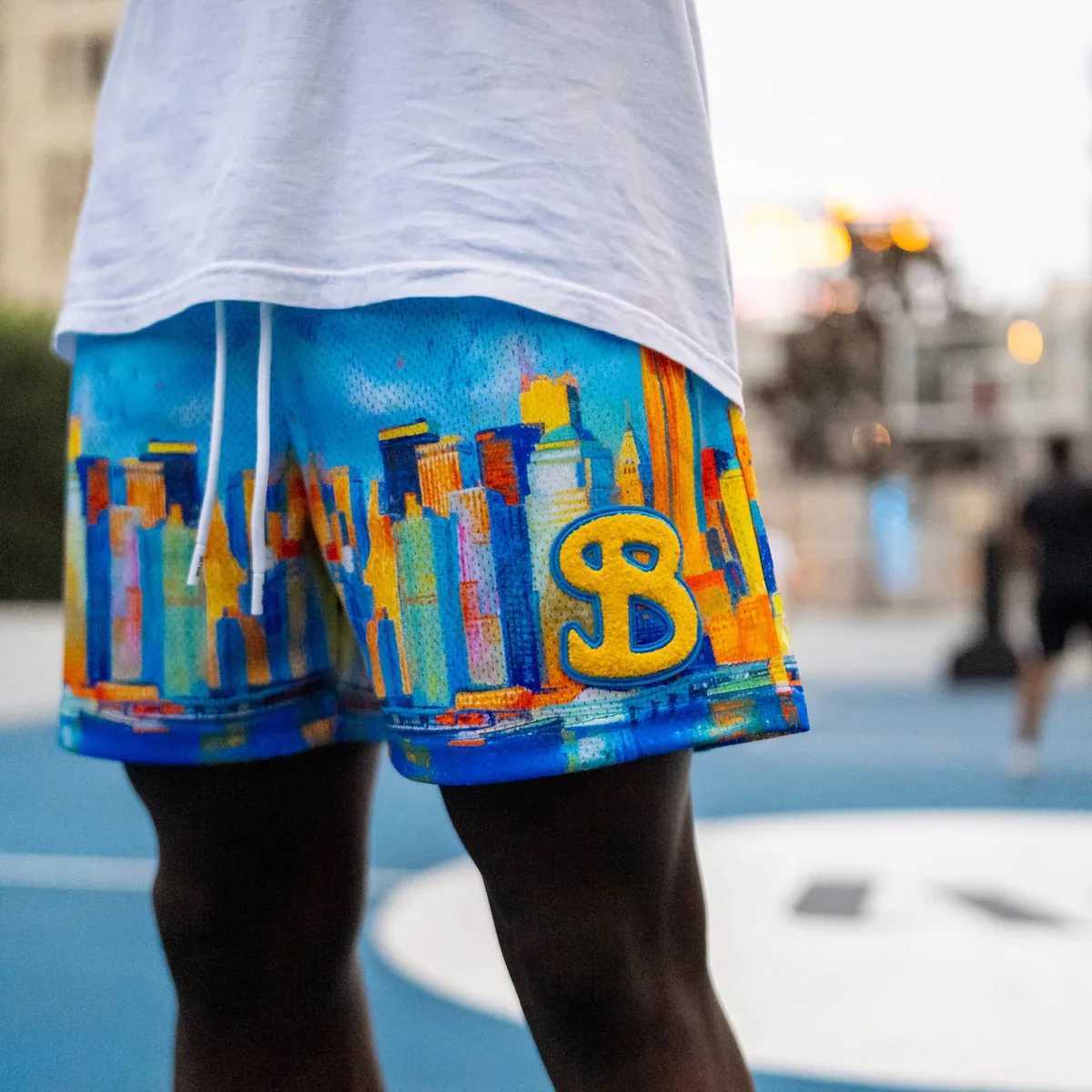 2025 Summer BUCKETSQUAD Basketball Shorts Mens Quick Drying Loose Sports Shorts Beach Casual Trendy Running Brand Shorts MenT250310