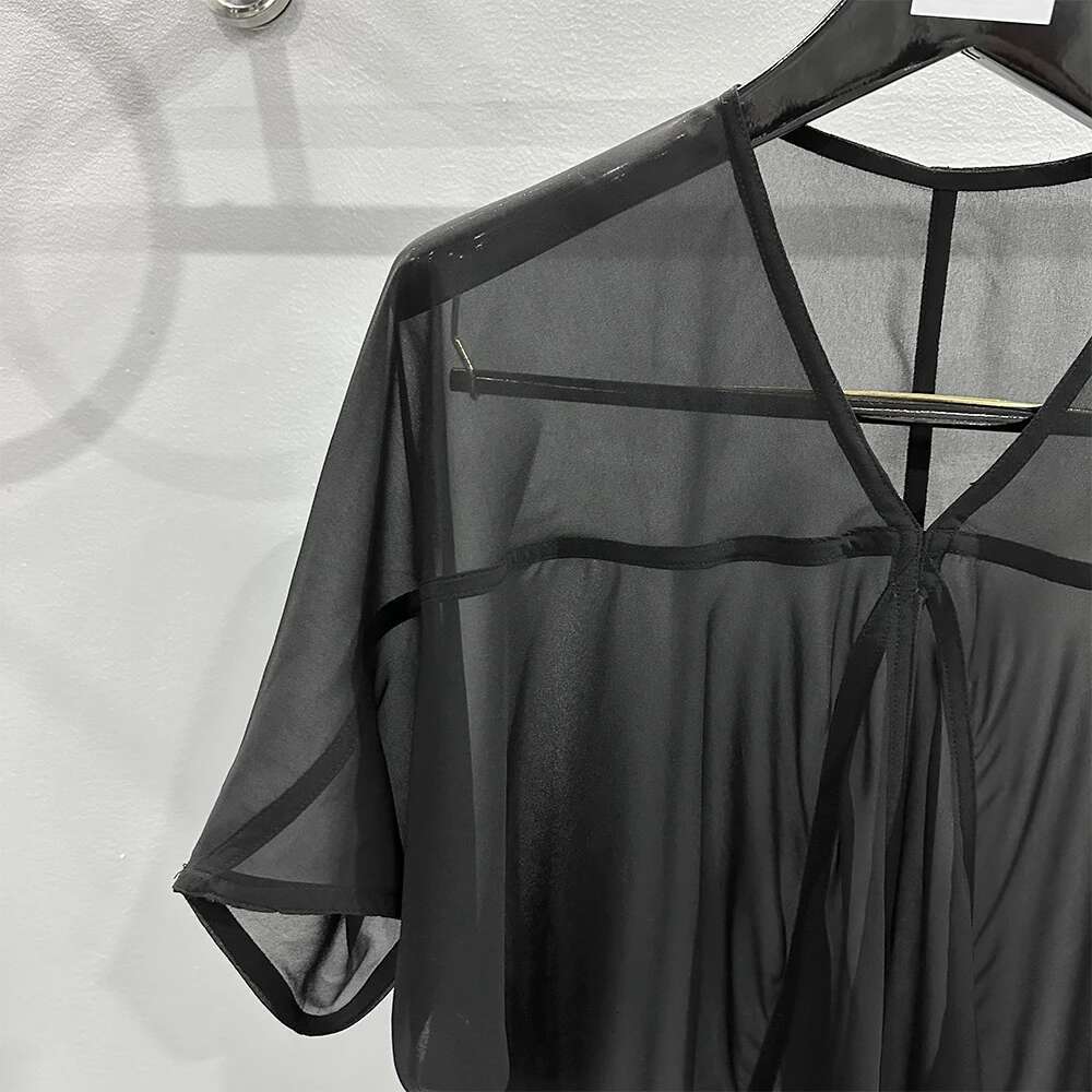 Owen Seak Cotton Gothic High Street Bottoming Shirts Clothing Autumn Black Women Coats Shirt