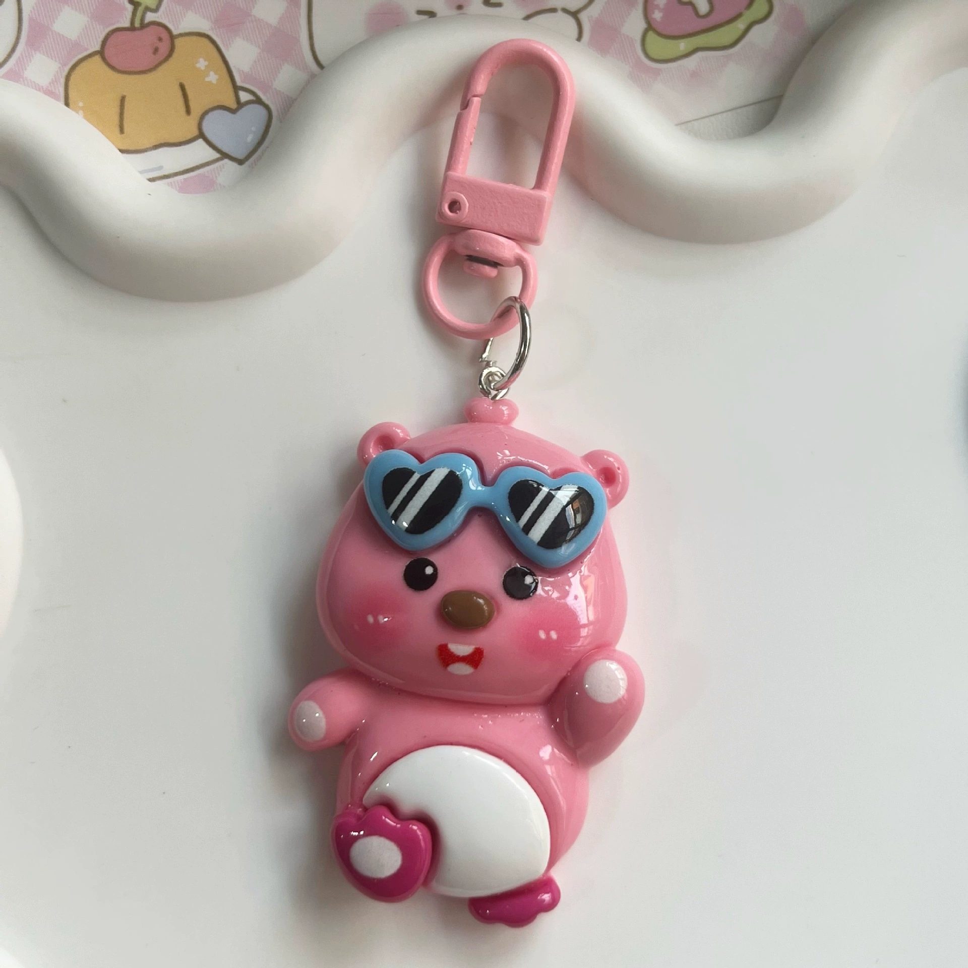 Large size sea carp three-dimensional cross dressing keychain sweet girl best friend couple gift backpack pendant accessory hanging decoration