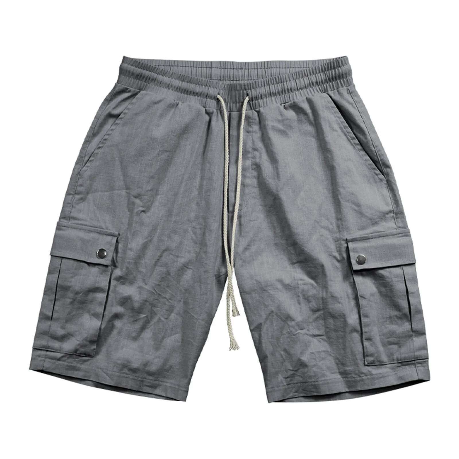 2025 New Sports Fies Men's Designer Shorts Work Pants Slim Fit Breathable Quick Drying Drawstring Shorts Summer Popular Casual Bermuda Mascui