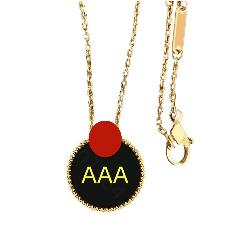 heart necklace designer necklace designer for women mens jewelry 925 14K Gold Plated Christmas Halloween Valentine's Day small flower letter pend