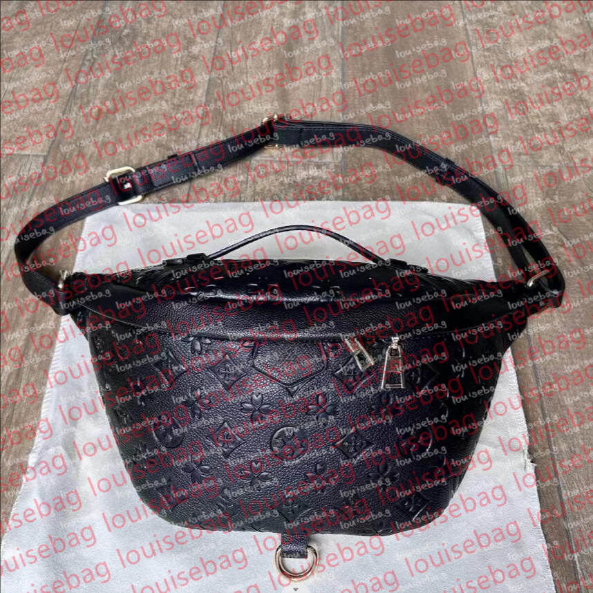 2025 Designers Waist Bag Bumbag Cross Body Bags Temperament Bumbags Fanny Pack embossing flowers Famous soft leather Luxurys designers bags Serial Number Date Code