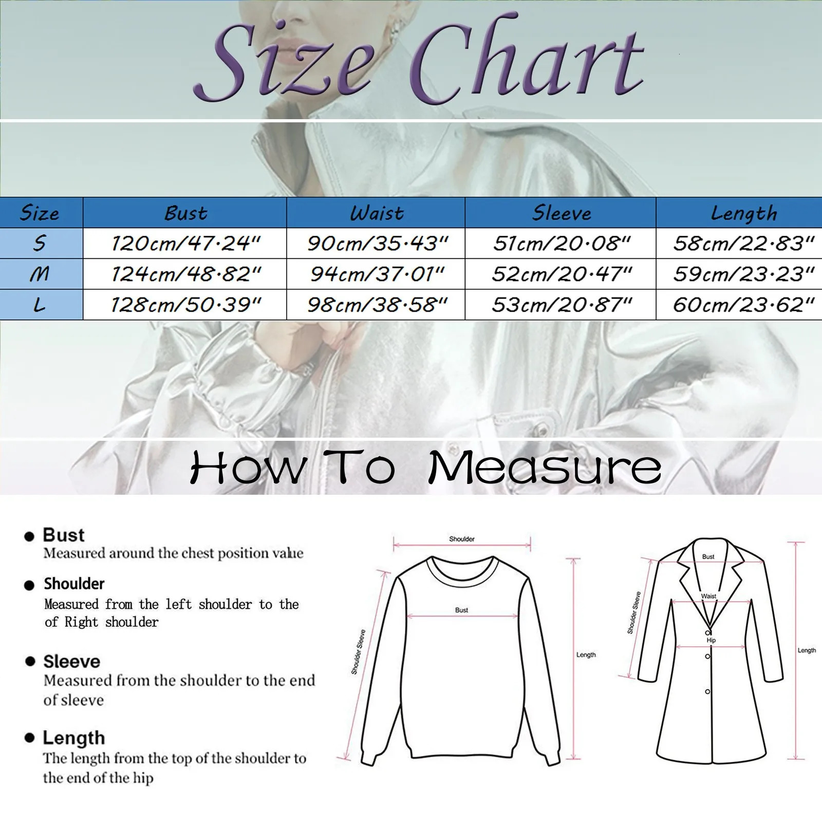 Women Shiny Gold Silver Pu Leather Jacket Stand Collar Turtleneck Loose Fit Jackets Coat With Pockets Autumn Streetwear 250211