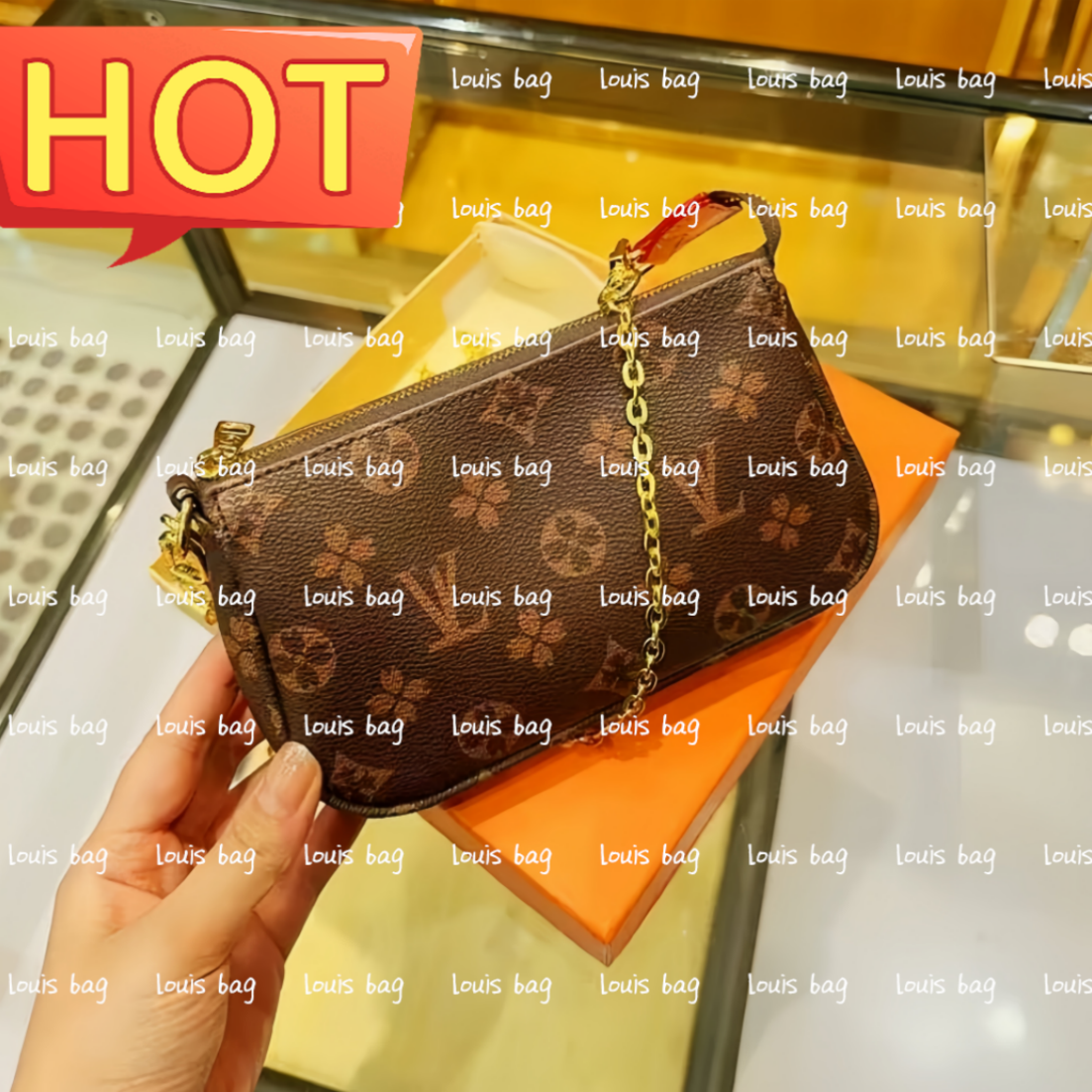 Top Women Bags Designers Bags Shoulder Bag Mini Handbags Pochette Accessories Crossbody Wallet Purses Card Holder Messenger Purse