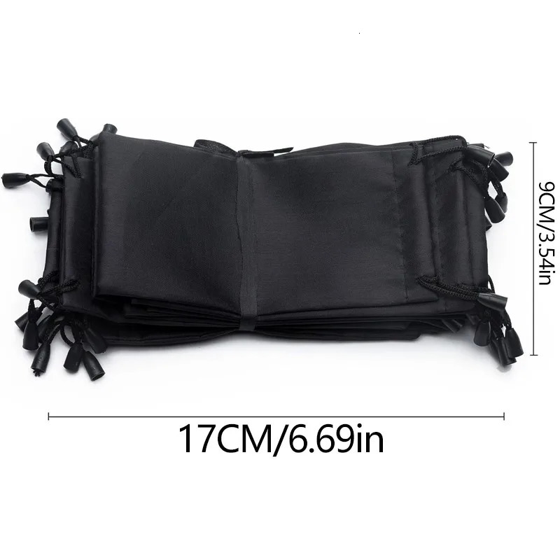 10-100PCS Portable Soft Cloth Waterproof Sunglasses Bag Microfiber Dust Storage Pouch Glasses Carry Bag Eyewear Case Container 250213