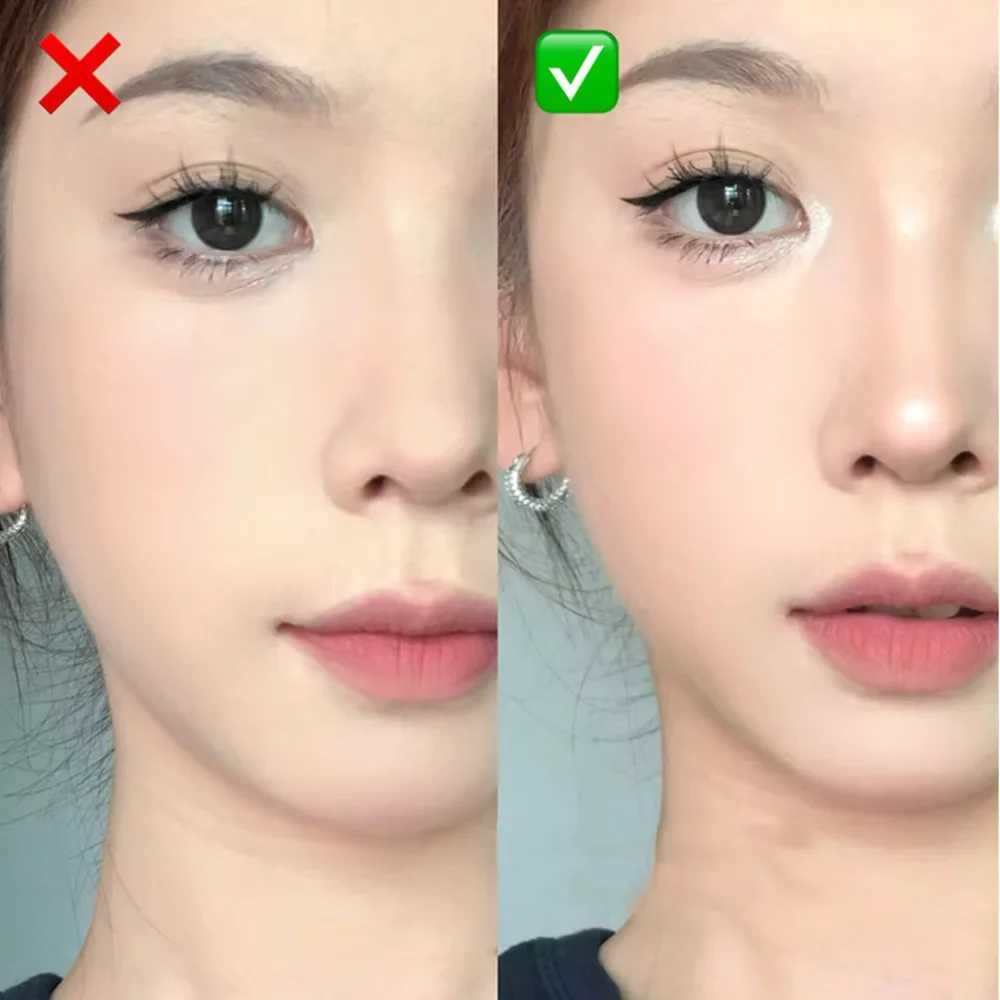 lescent matte eyeshadow stick White eyeliner lying silkworm silver flash highlighter brightening lasting color KoreaW250217