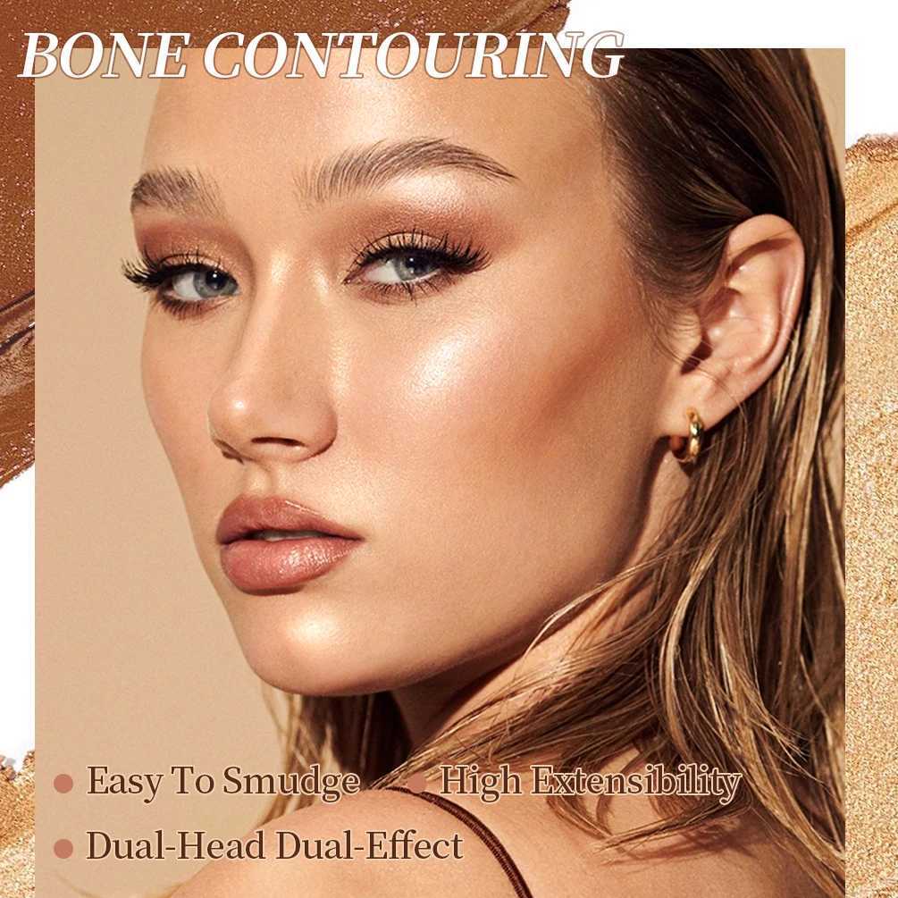 QIBEST Concealer Pen Face Make Up Lasting Contouring Foundation Contour Makeup Concealer Stick Pencil Highlight Stick Pens ToolsW250217