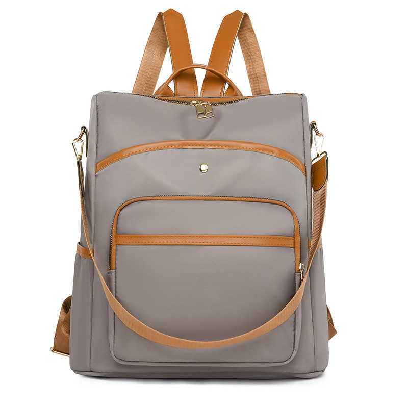 Oxford Cloth Womens Bag New Large Capacity Casual Womens Backpack Single Shoulder Dual Use Backpack Womens Bag