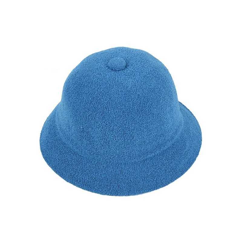 High quality Outdoor Casual Blank Breathable Foldable Terry Towelling Bucket Hat W250217