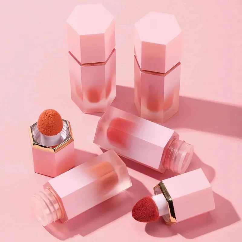 8 Colors Liquid Blush Waterproof Multi-purpose Facial Nourishing Blush Stick Cheek Natural Blusher Cute Korean Makeup for WomenXJ250217