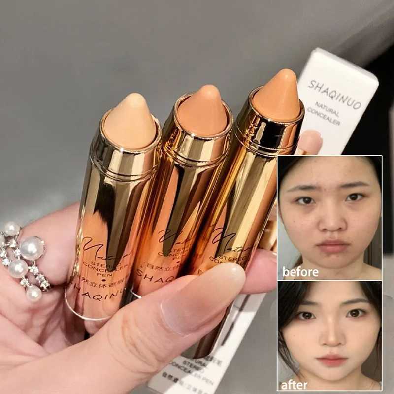 Waterproof concealer natural cover dark circle corrector bright facial contour concealer high gloss cosmeticsW250217