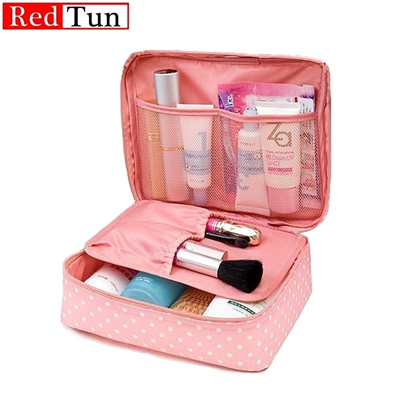High capacity outdoor girls makeup bag womens bathroom organizer waterproof storage box 250213