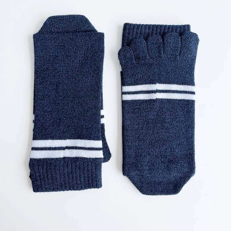 Long five finger mens long socks made of pure cotton absorb sweat keep warm retro business party dress shoes and socks for gentlemen W250217