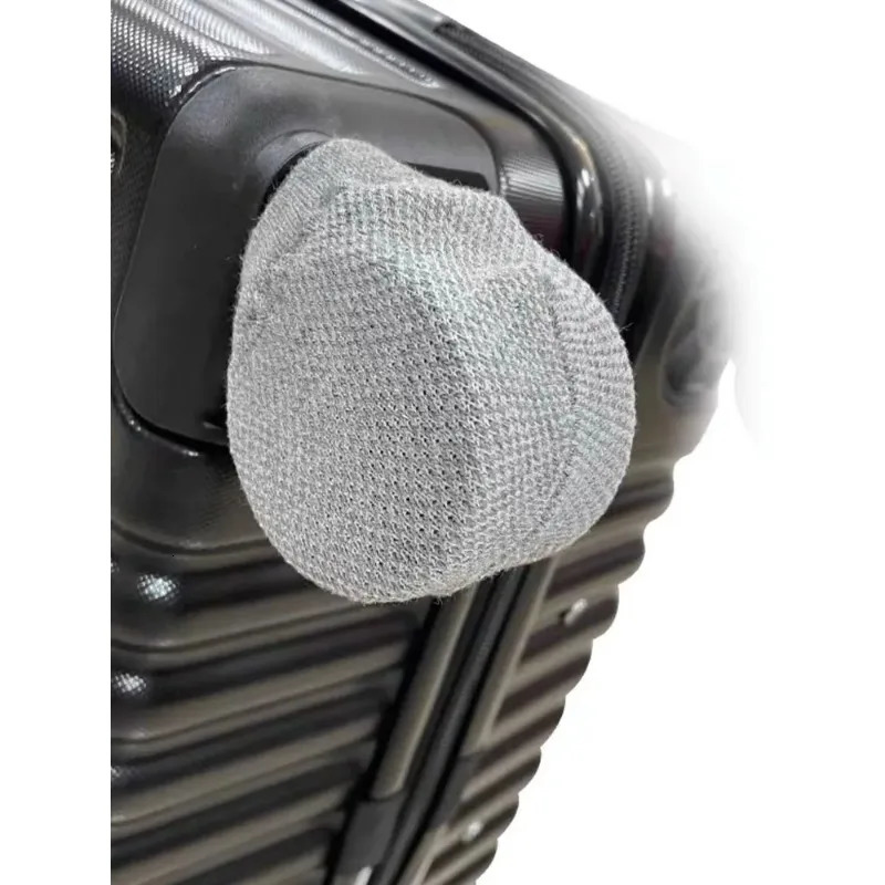 4 Pcs Luggage Wheel Cover Multi Purpose Knit Wheel Cover Can Be Used for Luggage Wheels Round Door Handles Office Chair Wheels 250214