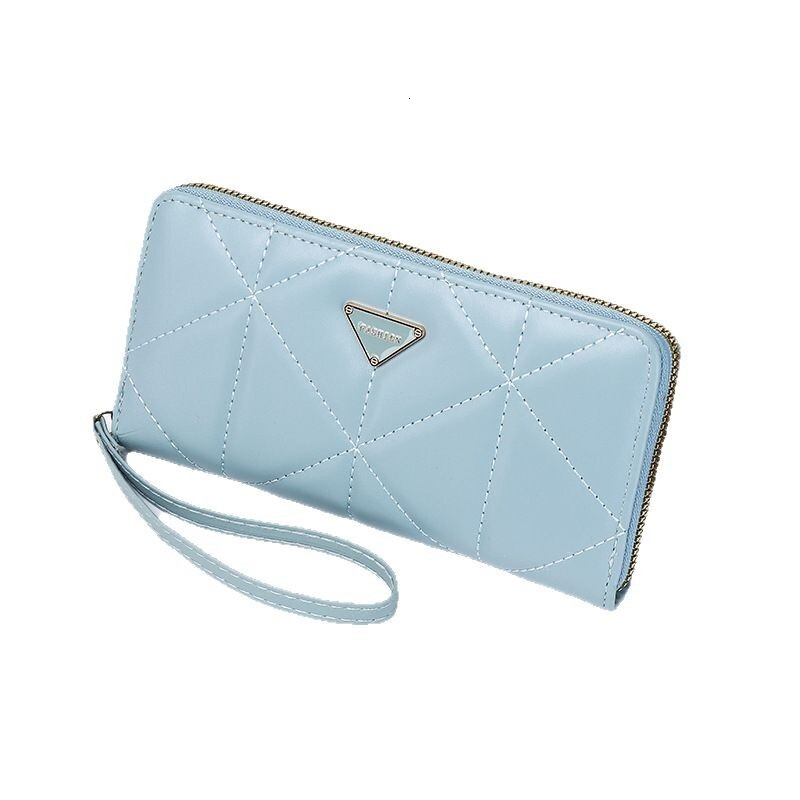 New Korean version ins long style large capacity zipper women's wallet fashionable and high-end handbag #swissmilitary