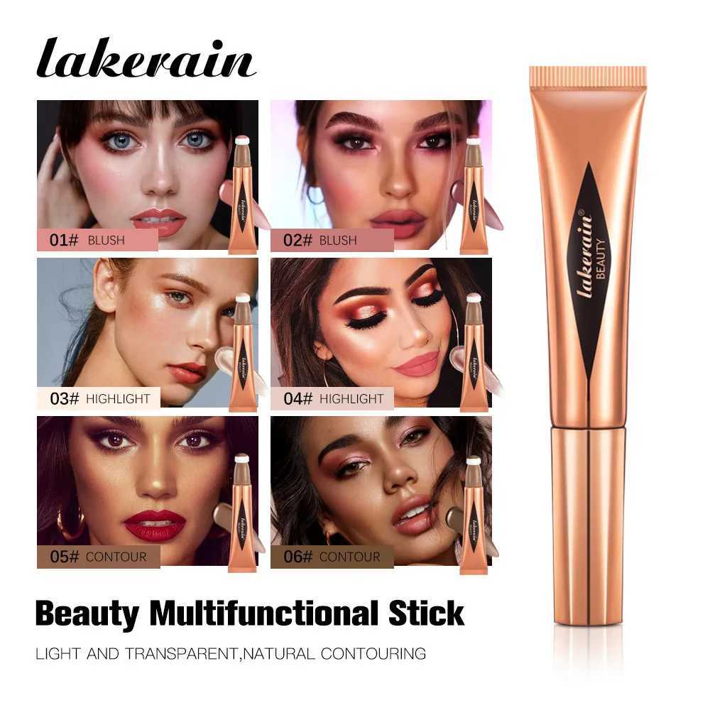 Beauty Wand Contour Highlighter and B Creamy Liquid Highlighter + Ber + Contour Stick Waterproof Face Highlighter MakeupW250217