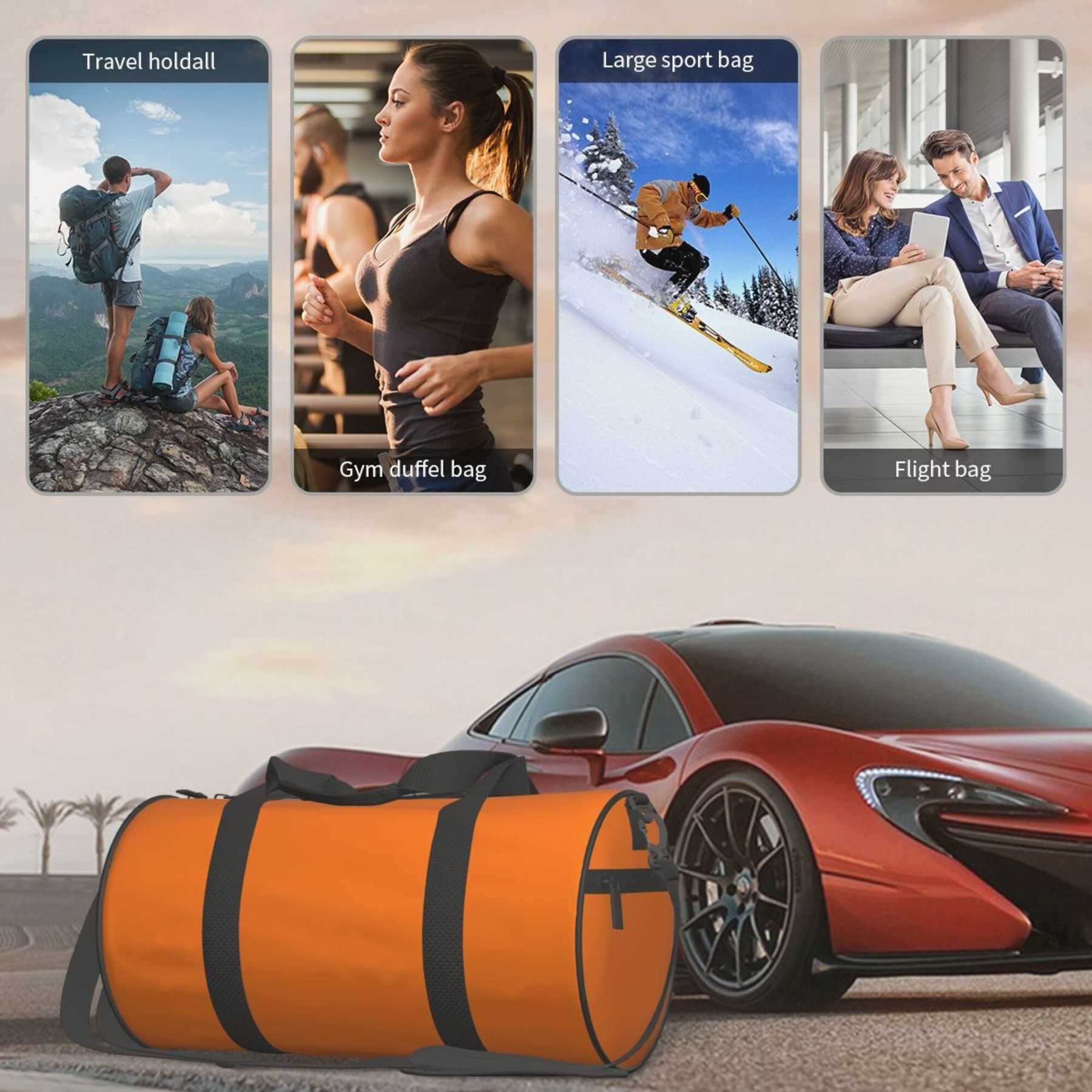 NXY Designer Duffle Classic 45CM Men's Suitcase Polyester Large Totes Shoulder Large Capacity Travel Bag For Men And Women