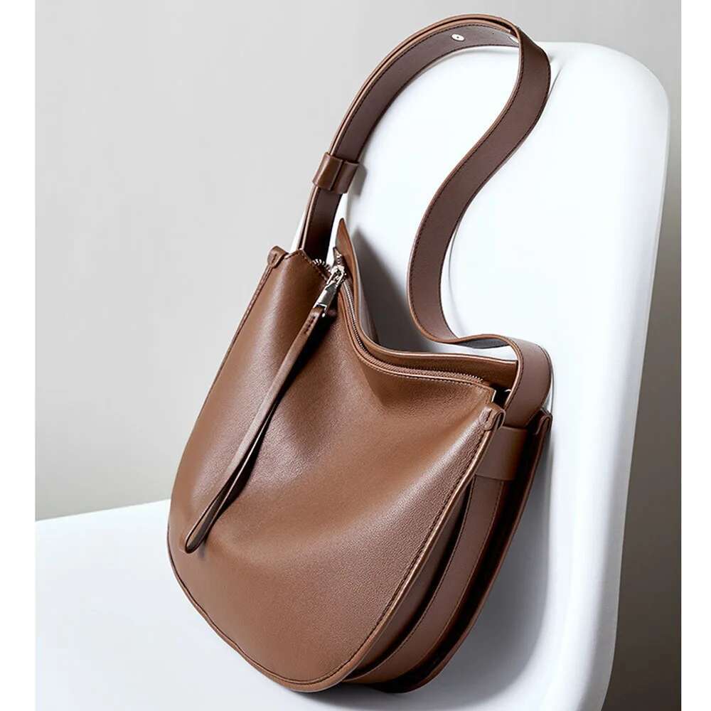 All-Match Women Shoulder Fashion Soft Handbag Crossbody Women's Casual More Pockets Leather Bag For Work
