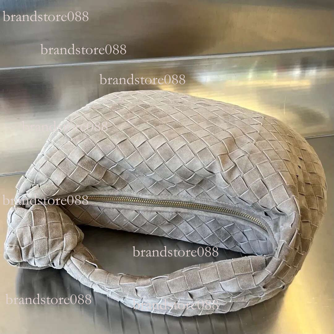 Woven Real genuine Leather Totes Brand Shoulder Bag Knot Handbags Suede Knitted Handmade High Quality Womens with box designer bags women