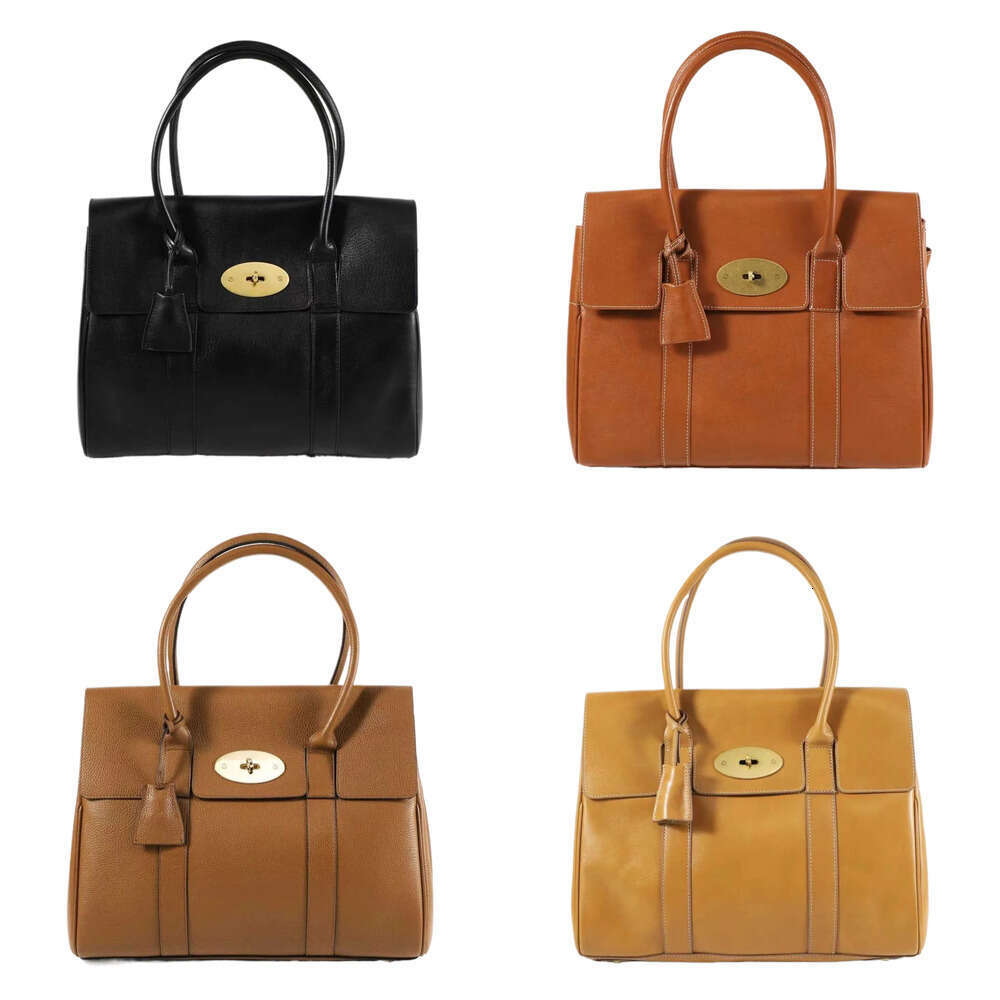 new arrival mulberrys bags Shoulder Bags designer bayswater tote luxury women totes shoulder bags soft genuine leather real cowskin lady handbag gold hardware yy