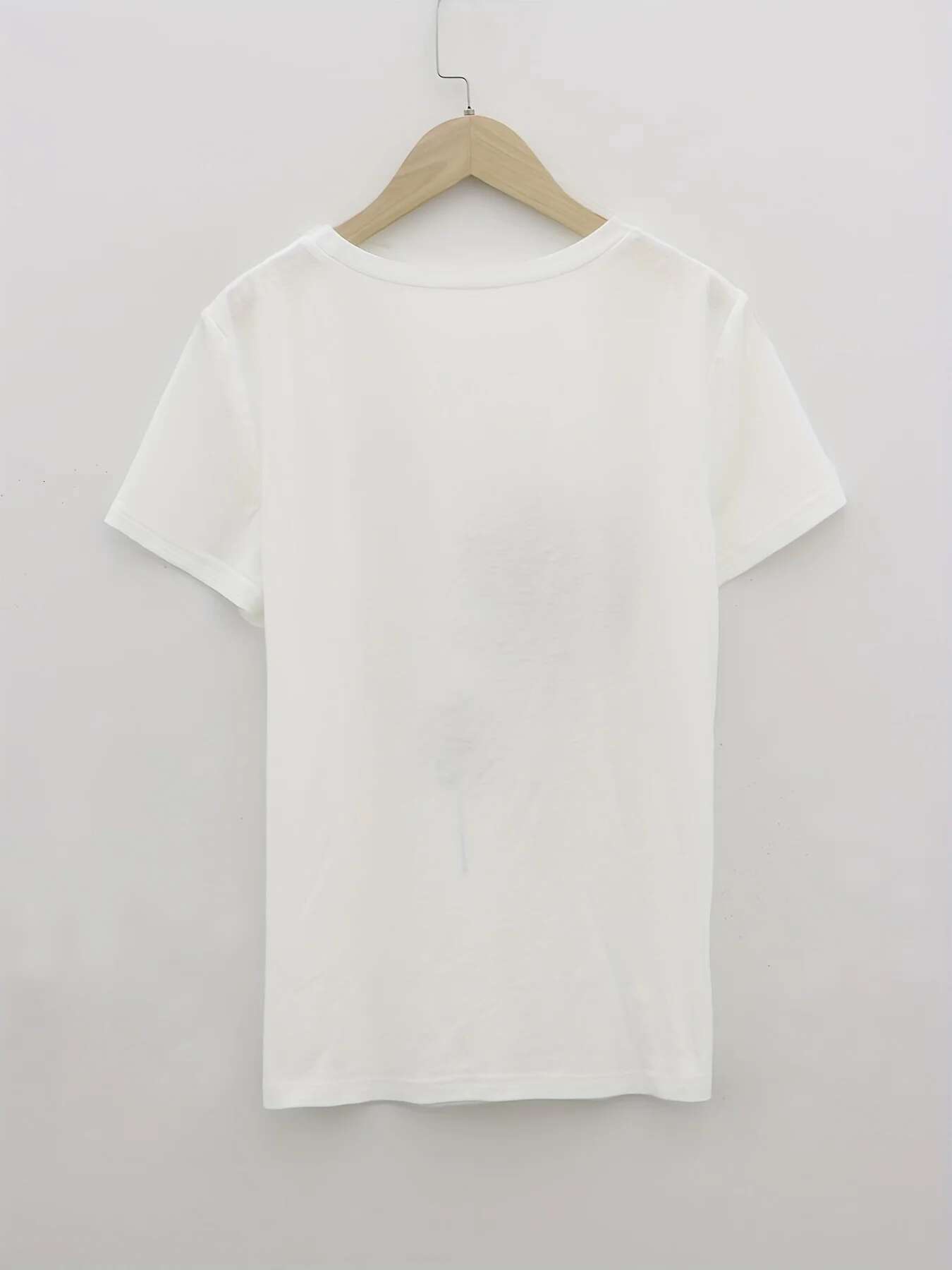 Fashion Dandelion Print Round Neck T-shirts For Spring And Summer Casual Short Sleeved Tshirt Tops For Women's Clothing Designer T Shirt