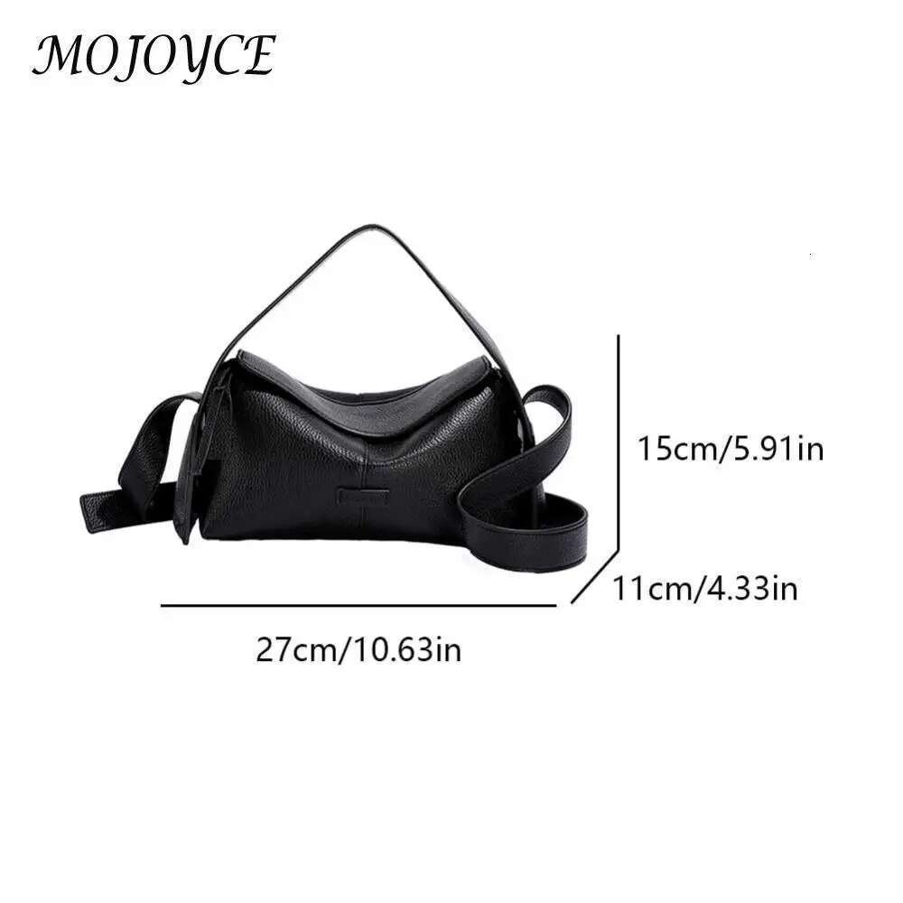 designer Women's Bags for Women PU Leather Horizontal Niche Crossbody Bag Solid Color Fashion Trend Shoulder Bags Commuting Handbag
