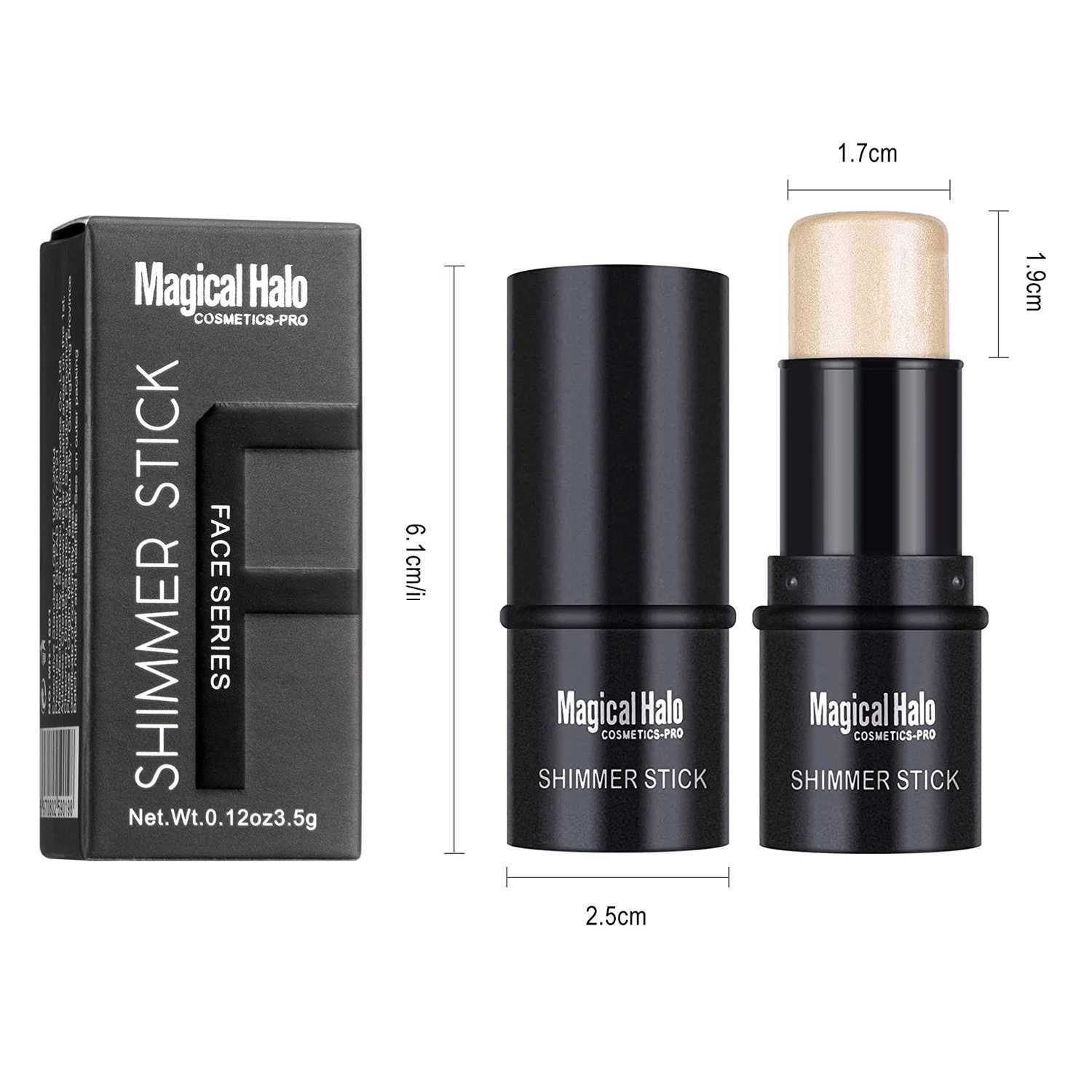 Magic Halo Highlander Makeup Flash Contour Bronze for Facial Micro Light Powder Highlight Corrector Contour IlluminatorW250217