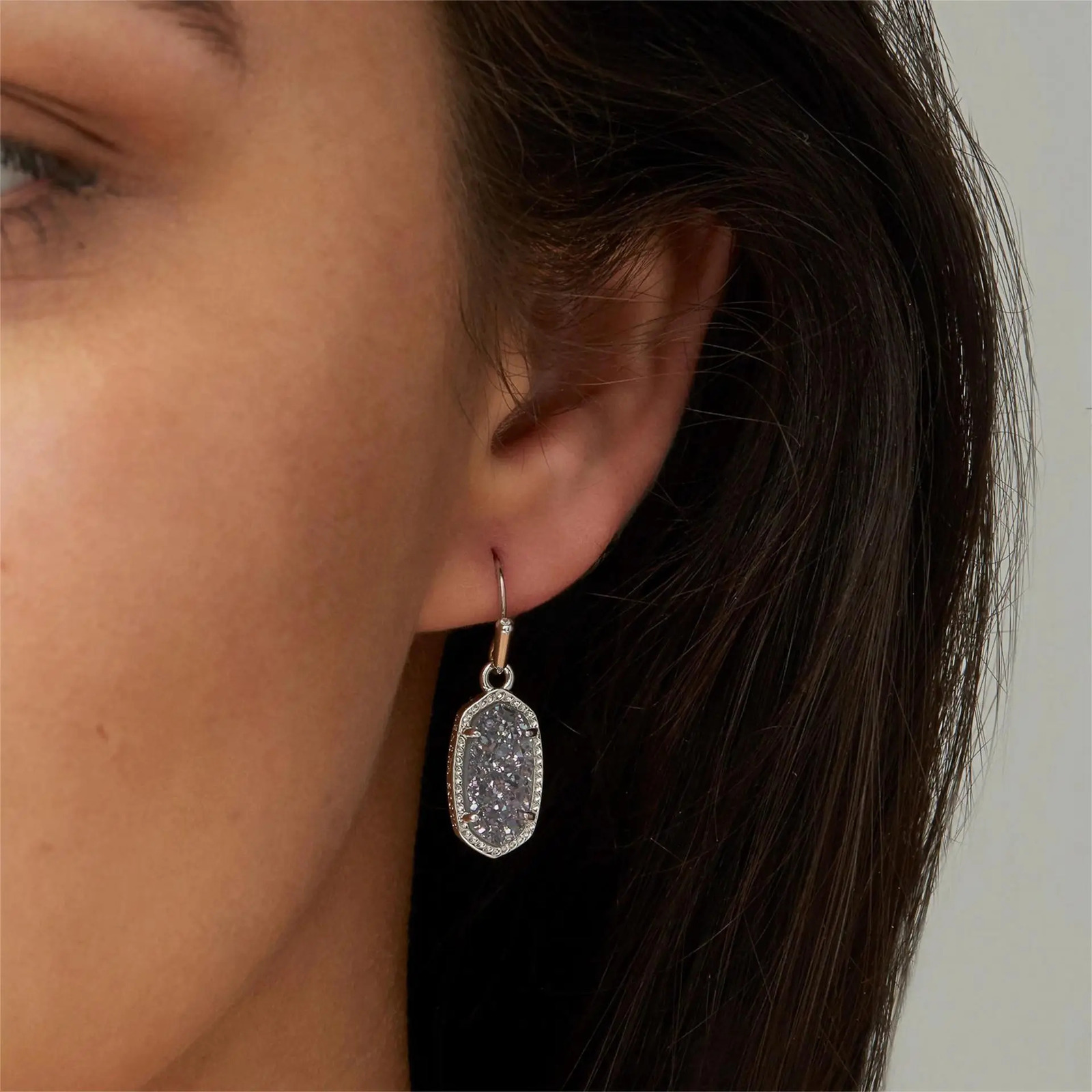 YEEVAA Lee Natural Crystal Healing Stone Drop Dangle Earrings for Women Girls 250213