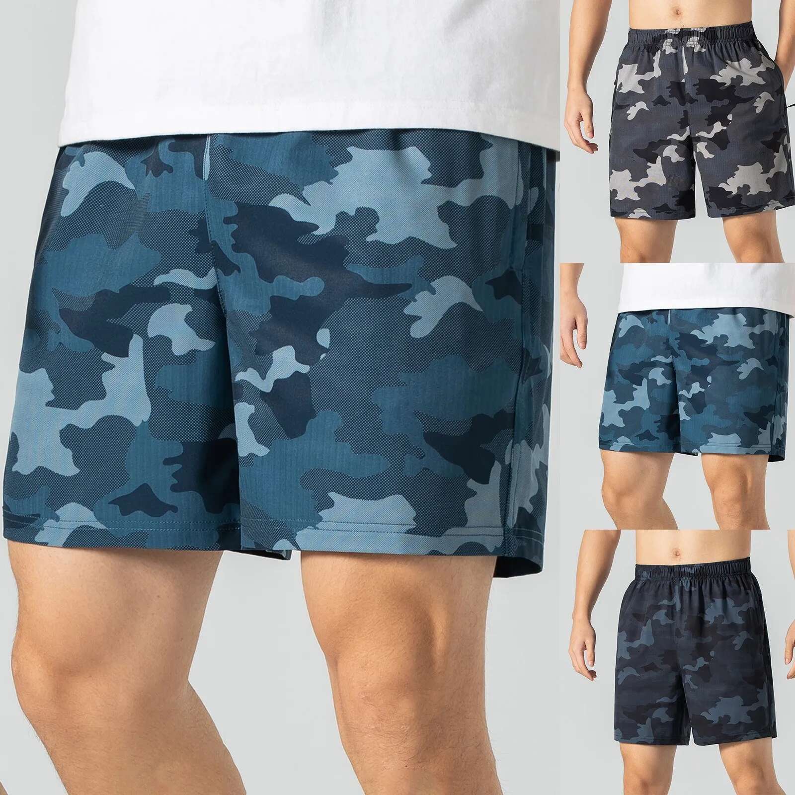 Men's Designer Shorts Casual Shorts Summer New Styles Men's Fashionable Sports Shorts Outdoor Casual Quick Drying Breathable Shorts Lightwei