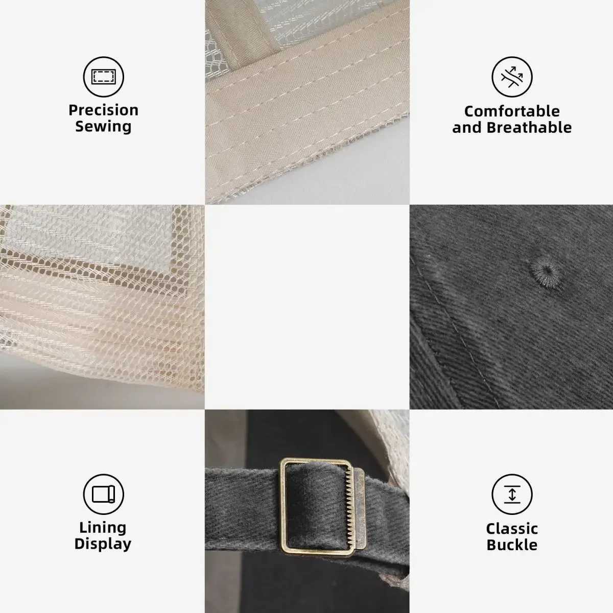 Star Sailing Cowboy Net Baseball Hat Military Hat Mens foam Party Hat New Hat Large Size Hat W250217