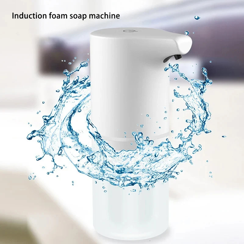 Automatic Soap Dispenser Touchless Sensor Foam Type-C Charging High Capacity Smart Liquid Soap Dispenser with Adjustable Switch 250214