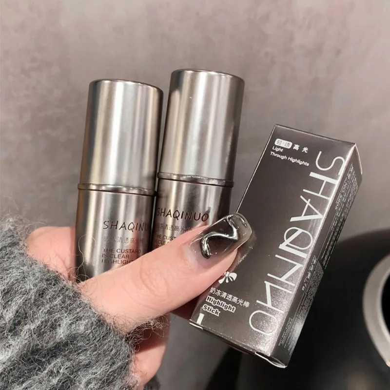 Moisturizing Shiny Highlighter Stick Natural Water Light Shimmer Cream Brighten Lying Silkworm Face Contour Body IlluminatorXJ250217