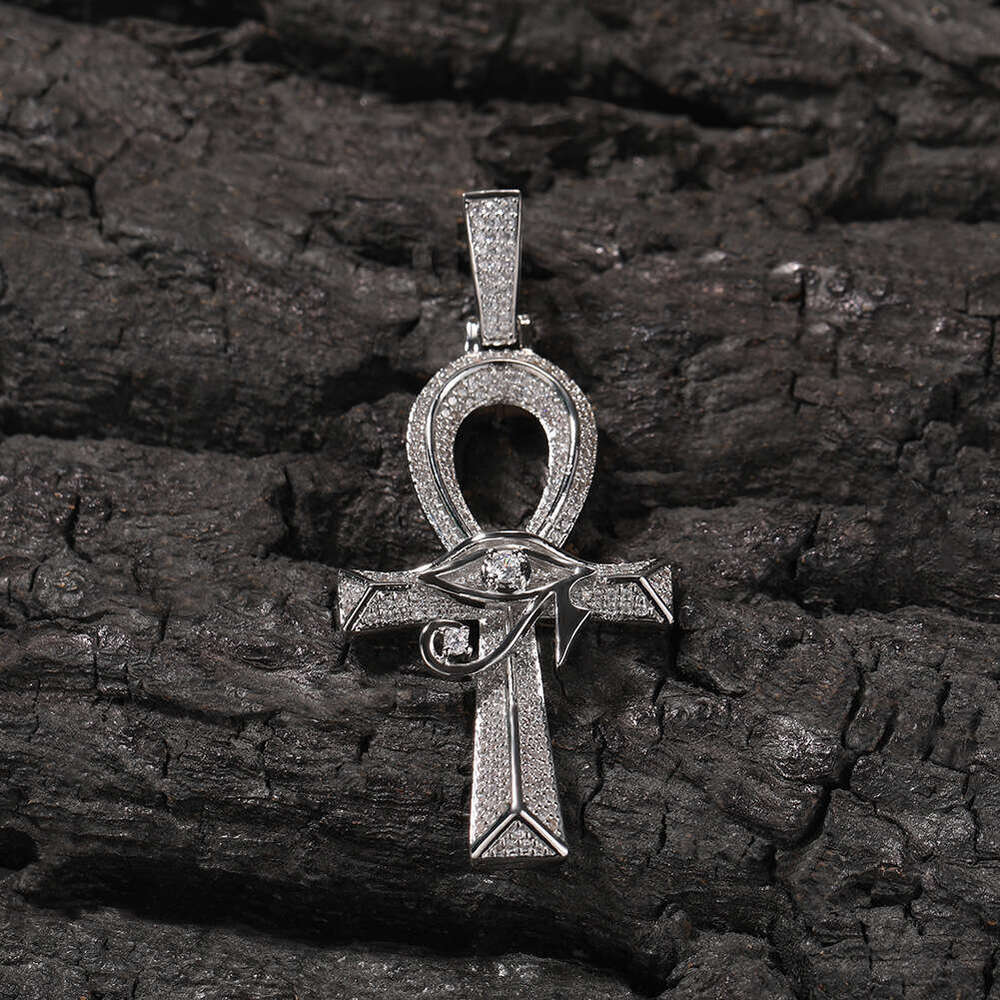 Hip Hop Ancient Cute Spring New Product Horus Eye Anhe Cross Pendant Versatile Jewelry Accessories