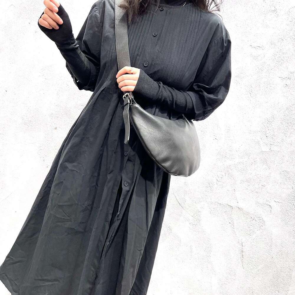 Fashionable Handmade Genuine Leather Women's Crossbody Shoulder First Layer Cowhide Underarm Wrist Bag