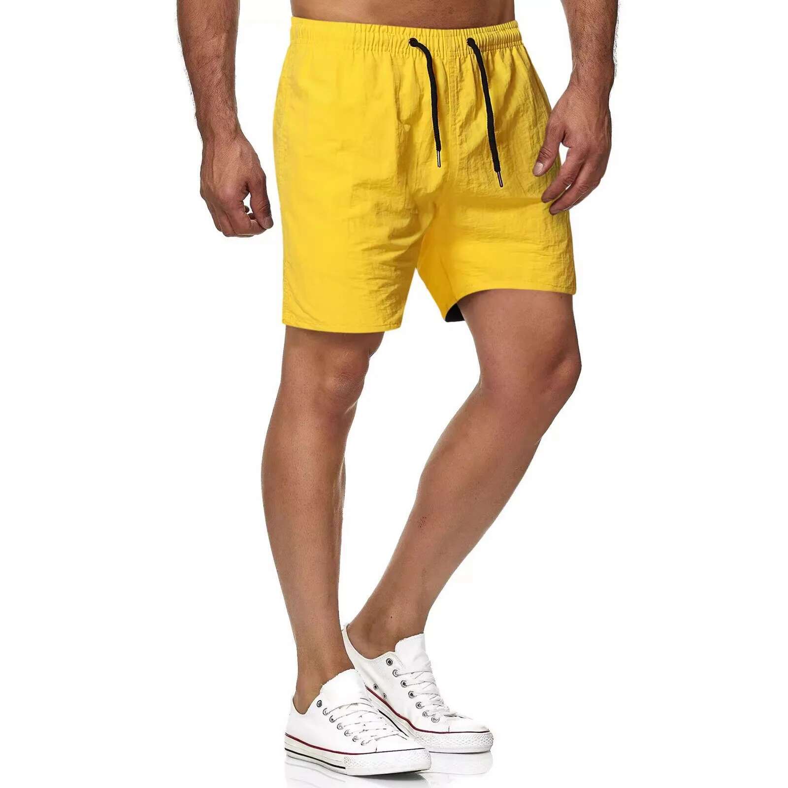 2025 Summer New Vintage Loose Straight Shorts Men's Outdoor Casual Pants Basketball Vintage Hip Hop Men's Casual Sports Shorts American Tren