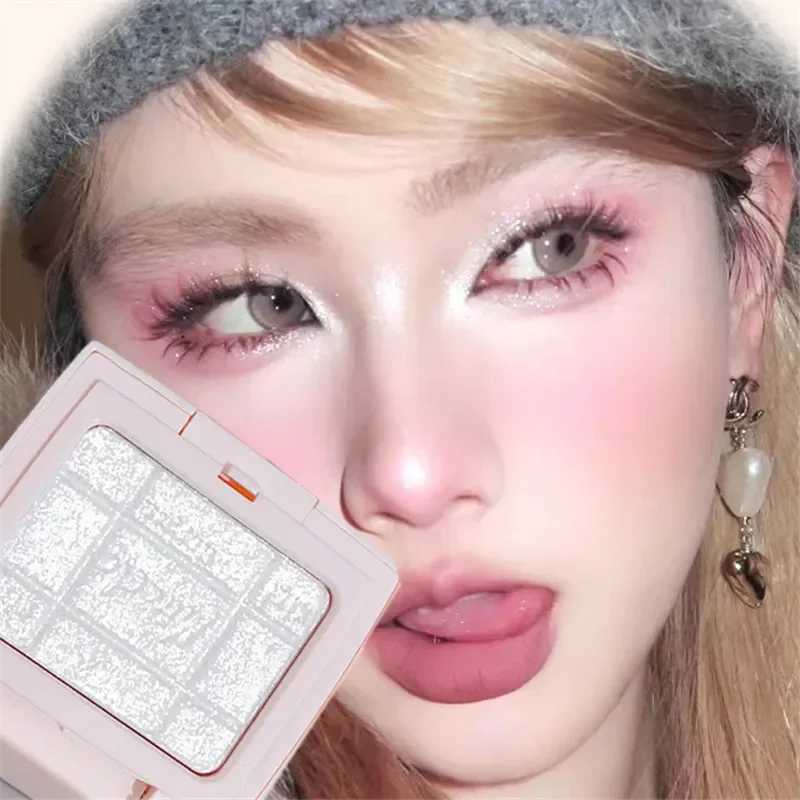 Hot 3D Embossed Glitter Palette Eyeshadow Cheek Contour High Gloss Palette Body Highlight Palette Illuminator CosmeticsXJ250217