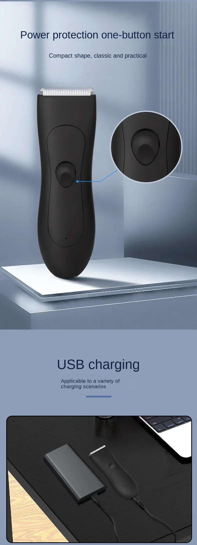 Waterproof Multi-Functional Ceramic Blade Trimmer for Women Shaver for Underarms and Legs makeup tools shaving machine 250211