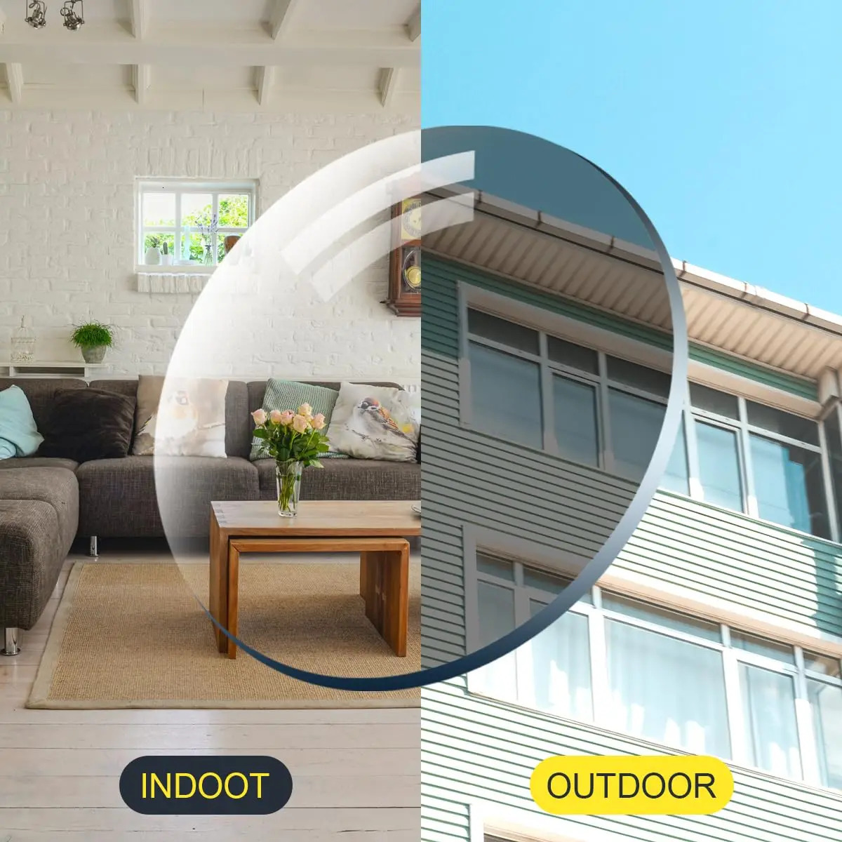 Pochromic Reading Glasses for Men Small Size Reading Sunglasses Men Classic Double Bridge Optical Glasses Woman with Recipe 250213