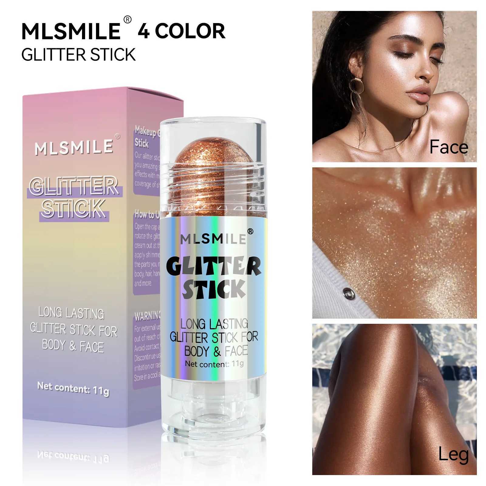 3 Colors Brighten Highlighter Bar Cosmetics Face Contour Bronzer Shimmer Highlighter Stick Body Highlighter Beauty MakeupW250217