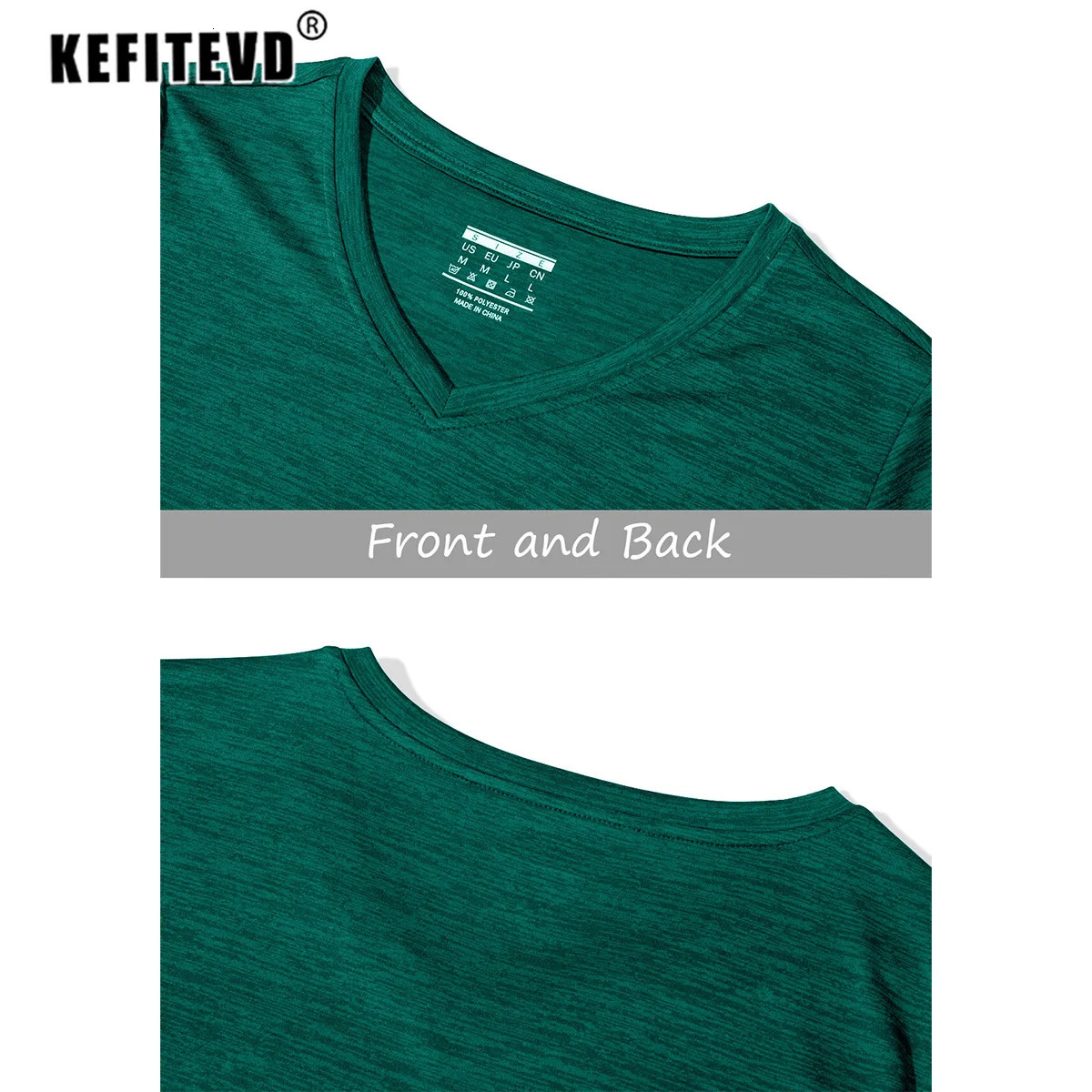 KEFITEVD Summer Quick Dry Shirts Women Casual Running T-shirt Lightweight Moisture Wicking Athlete Tops Gym Yoga Workout T-shirt 250217