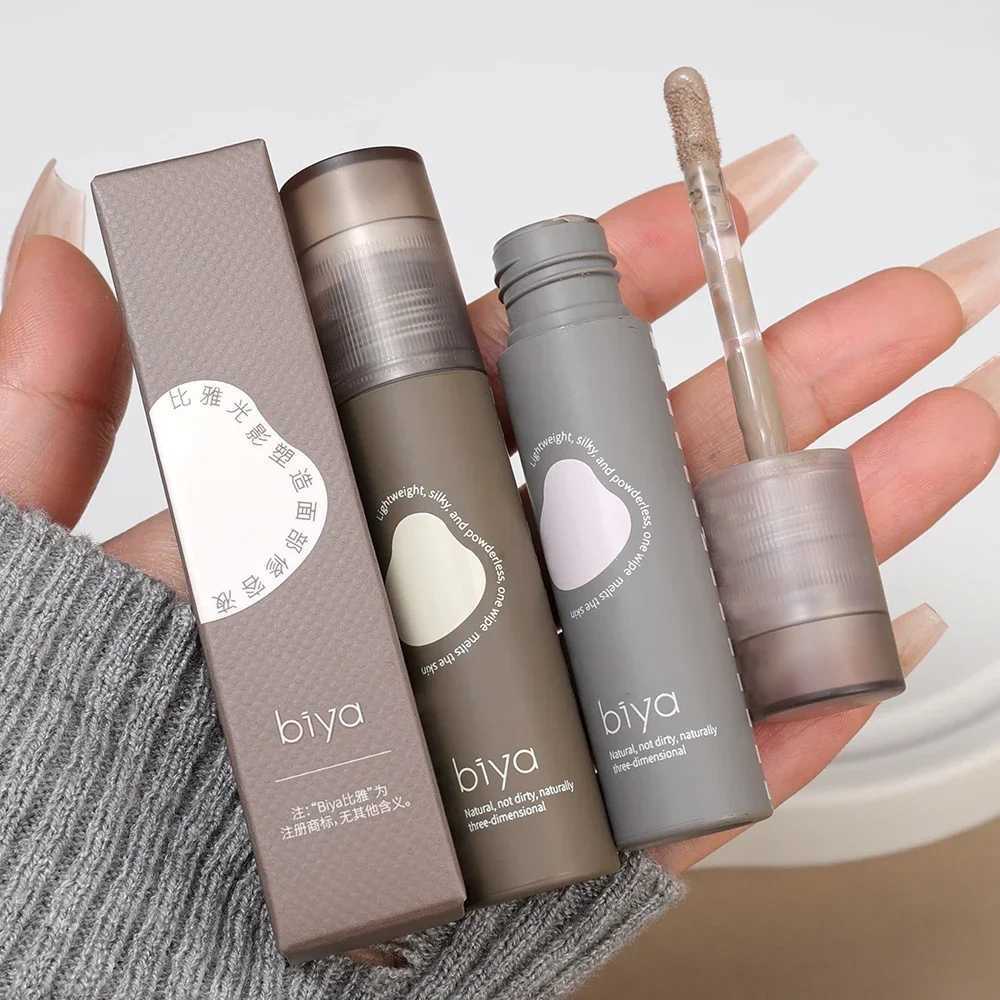 Matte Liquid concealer Contour Stick Skin Bright Face Bronze Contour Highlight Grey Brown Female V-shaped Face MakeupW250217