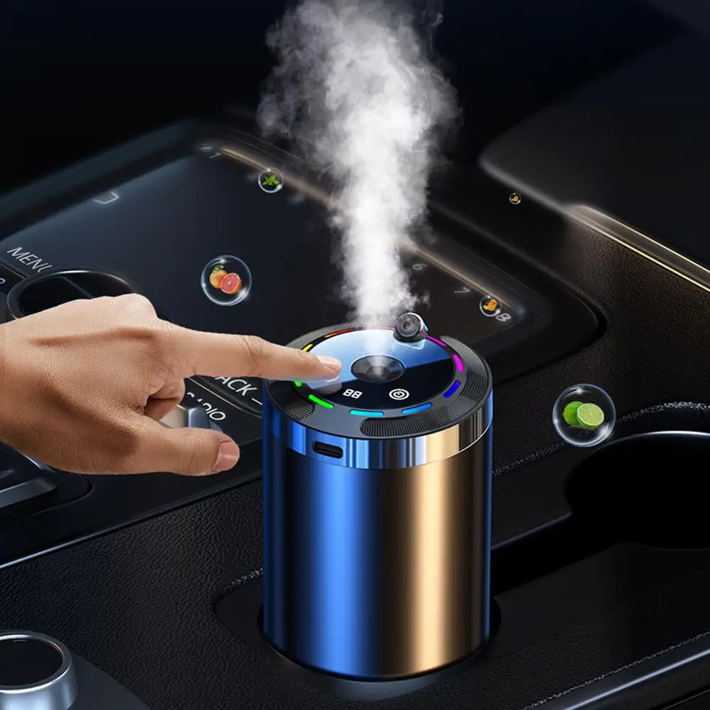 Long-Lasting Car Diffuser Humidifier With 5 Modes Aroma Diffusers For Car Home Office Bedroom - Car Odor Eliminato 250214